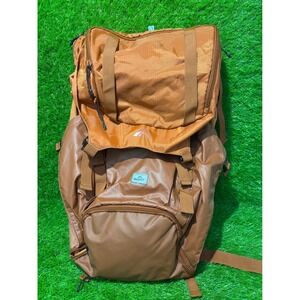 Quest 65L Internal Frame Pack Hiking Backpack Brown Burnt Orange XS/S New